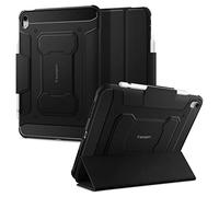 Spigen Rugged Armor Pro Case for iPad 11/10th Generation | Robust case with Pencil holder, tri-fold stand and auto sleep/wake for 11/10.9 inch (2025/2022) - Black