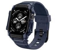 Spigen Rugged Armor Pro Case with Strap Band Compatible with Apple Watch Series 11/10 42mm (2025/2024)