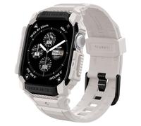 Spigen Rugged Armor Pro Case with Strap Band Compatible with Apple Watch Series 11/10 42mm (2025/2024) - Dune Beige
