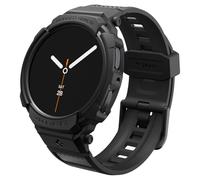 Spigen Rugged Armor Pro Case with Strap Band Compatible with Samsung Galaxy Watch 8 40mm (2025) - Matte Black