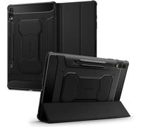 Spigen Rugged Armor Pro Case Compatible with Samsung Galaxy Tab S10+ Plus (2024), Samsung Galaxy Tab S9+ Plus (2023) - Black