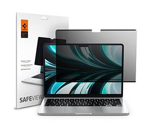 Spigen SafeView Privacy Filter Screen Protector for MacBook Air 13 inch (M5 2026 / M4 2025 / M3 2024 / M2 2022)