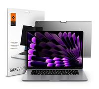 Spigen SafeView Privacy Filter Screen Protector for MacBook Air 15 inch (M4 2025 / M3 2024 / M2 2023)