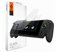Spigen Screen Protector 2P for 7 inch Asus ROG Xbox Ally/ROG Xbox Ally X | ROG Ally/ ROG Ally X/ MSI Claw 7 AI+, 9H Hardness Tempered Glass, Touch Responsive, Crystal Clear