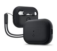 Spigen Silicone Fit Case Compatible with AirPods Pro 2 (2023/2022) - Black