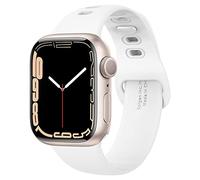 Spigen Silicone Fit Designed for Apple Watch Strap for 44 mm/42 mm Series 6/SE/5/4/3/2/1 - White