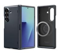 Spigen Slim Armor Pro MagFit Case for Samsung Galaxy Z Fold 7, Compatible with MagSafe Accessories - Metal Slate