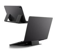 Spigen Slim Fold Portable Laptop Stand for Desk, Non-Adhesive Foldable Tablet Stand, Ultra-Slim, Dual-Angle Anti-Slip Laptop Riser, Compatible with MacBook Neo/Pro/Air iPad Pro/Air M2 M3 M4 M5 11"-16"