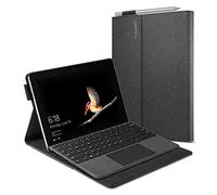Spigen Stand Folio Case for Microsoft Surface Go 4 (2023) / 3 (2021) / 2 (2020) / (2018) with Pen Holder - Charcoal Gray