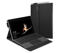 Spigen Stand Folio Designed for Microsoft Surface Go 4 Case (2023) / Surface Go 3 Case (2021) / Surface Go 2 Case (2020) / Surface Go Case (2018) with Pen Holder - Black