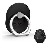 Spigen Style Ring Cell Phone Ring Phone Grip/Stand/Holder for All Phones and Tablets - Black