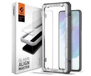 Spigen Tempered glass Screen Protector glastR AlignMaster] designed for galaxy S21 FE 5g - 2 Pack