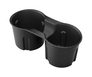 Spigen Tesla Centre Console Cup Holder Insert | Model 3 2021-2023 and Model Y (~2024), Relaxed Grip Designed for Tesla Accessories - Carbon Edition