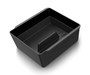 Spigen Tesla Model Y Juniper 2025-2026 and Model 3 Highland 2024-2026 Armrest Centre Console Organiser, Intelligrip Technology, Storage Box, Premium Interior Designed for Tesla Accessories