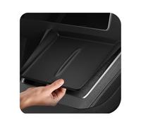 Spigen Tesla Model Y Juniper (Premium, Performance 2025-2026) Centre Console Wireless Charging Pad Cover [Ultra-Thin 0.8mm Design] for Tesla Accessories Compatible with iPhone, Samsung, Etc - Black