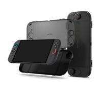 Spigen Thin Fit 360 Hard Shell Case Compatible with Nintendo Switch 2 2025 with Full-Coverage Protective Design - Black