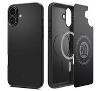 Spigen Thin Fit MagFit Case for iPhone 16, Compatible with MagSafe Accessories - Black