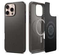 Spigen Thin Fit MagFit Case for iPhone 16 Pro Max, Compatible with MagSafe Accessories - Gunmetal