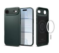 Spigen Thin Fit MagFit Case for iPhone Air (2025), Compatible with MagSafe Accessories [Military-Grade Drop Protection] - Abyss Green