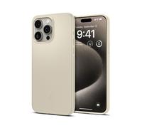 Spigen Thin Fit, mute beige - for iPhone 15 Pro Max