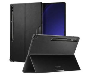Spigen Thin Fit Pro Case Compatible with Samsung Galaxy Tab S10 Ultra (2024), Samsung Galaxy Tab S9 Ultra (2023), Samsung Galaxy Tab S8 Ultra (2022) - Black