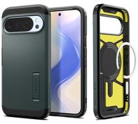 Spigen Tough Armor AI Case with Pixelsnap for Google Pixel 10 Pro XL 6.8" Abyss Green - ACS09730
