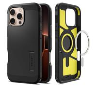 Spigen Tough Armor (AI) MagFit Case for iPhone 16 Pro Max, Compatible with MagSafe Accessories - Black