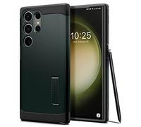 Spigen Tough Armor Phone Case Compatible with Samsung Galaxy S23 Ultra - Abyss Green