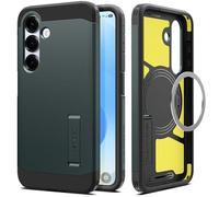 Spigen Tough Armor MagFit Case for Samsung Galaxy S25 Plus - Abyss Green