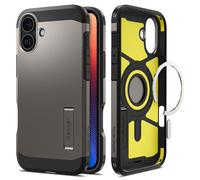 Spigen Tough Armor MagSafe, gunmetal - iPhone 16 Plus