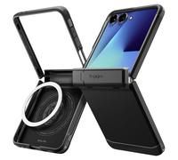 Spigen Tough Armor Pro MagFit Case for Samsung Galaxy Z Flip 7, Compatible with MagSafe Accessories - Black