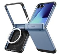Spigen Tough Armor Pro MagFit Case for Samsung Galaxy Z Flip 7, Compatible with MagSafe Accessories - Sierra Blue