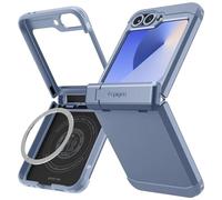 Spigen Tough Armor Pro MagFit Case for Samsung Galaxy Z Flip 7 FE/Z Flip 6, Compatible with MagSafe Accessories - Sierra Blue