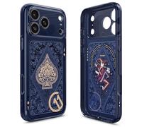 Spigen Ultra Hybrid c11 MagFit Case Compatible with iPhone 17 Pro Max [c11 Series Fearless edition] [Camera Control Covered] [MagSafe Compatible] [3D Spatial Effect with Hexa-Layer] - Fearless