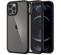 Spigen Ultra Hybrid Case Compatible with iPhone 12 Pro / 12 - Matte Black