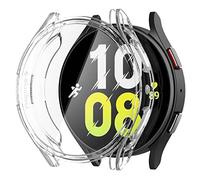 Spigen Ultra Hybrid Case Compatible with Samsung Galaxy Watch 5 44mm (2022) and Samsung Galaxy Watch 4 44mm (2021) - Crystal Clear