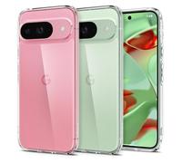 Spigen Ultra Hybrid Case for Google Pixel 9/9 Pro [Anti-Yellowing][Slim Protection] - Crystal Clear
