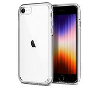 Spigen Ultra Hybrid Case Compatible with iPhone SE 2022/2020 / iPhone 8/7 - Crystal Clear