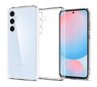 Spigen Ultra Hybrid Case for Samsung Galaxy S24 FE - Crystal Clear | Crystal Clear, slim clear design, Lightweight construction, Preserves the original device look