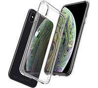 Spigen Ultra Hybrid, Designed for iPhone X/XS Case, Clear Hard PC Back TPU Bumper with SHOCKPROOF Air Cushion Case for iPhone X/XS - Crystal Clear - 5.8 inches