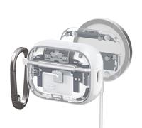 Spigen Ultra Hybrid MagFit Case Compatible with AirPods Pro 2nd Generation (2022) - ZeroOne White