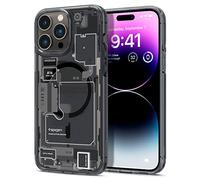 Spigen Ultra Hybrid MagFit Case Compatible with iPhone 14 Pro Max Zero One, Thermoplastic Polyurethane, Shock-Absorbent