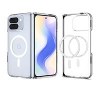 Spigen Ultra Hybrid MagFit Case for Google Pixel 10 Pro Fold, Compatible with Pixelsnap and MagSafe [2025 New Feature] - Clear White