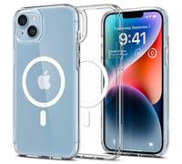 Spigen Ultra Hybrid MagFit Case for iPhone 14, Compatible with MagSafe Accessories - White