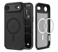Spigen Ultra Hybrid MagFit Case for iPhone Air - Frost Black | MagSafe Compatible, Smudge-Proof Translucent, Patented Air Cushion, MIL-STD-810H Military-Grade Drop Protection