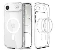 Spigen Ultra Hybrid MagFit Case for iPhone Air, MagSafe Compatible Phone Cover [Anti-Yellowing] [Dura Clear] [Military-Grade Drop Protection] - Clear White