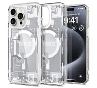 Spigen Ultra Hybrid MagFit Case MagSafe Compatible with iPhone 15 Pro - ZeroOne White