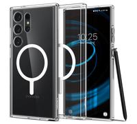 Spigen Ultra Hybrid OneTap Metal Ring MagSafe, white - Samsung Galaxy S24 Ultra