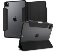 Spigen Ultra Hybrid Pro Case for iPad Pro 11 inch | Transparent Case with Pencil holder, Tri-Fold stand, Auto sleep/wake function for 2022-2018 models - Black
