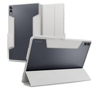 Spigen Ultra Hybrid Pro Case for Samsung Galaxy Tab S11 Ultra 14.6 inch | Transparent Case with Pencil Holder, Tri-Fold Cover with Stand Function for 2025 model - Gray